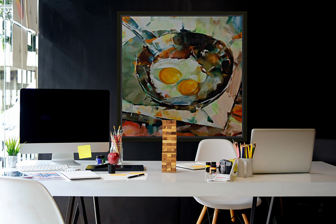 Fried eggs Reproduction