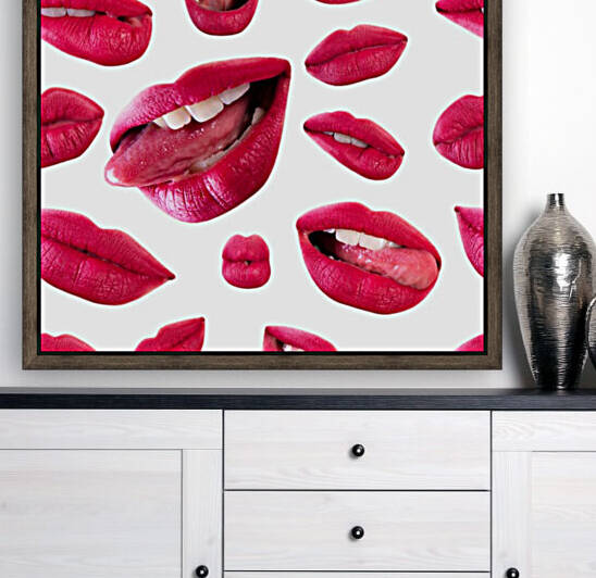 Lips pattern Reproduction