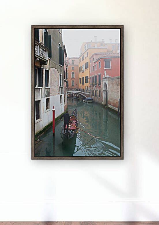 Foggy Venice II by Aquamarine