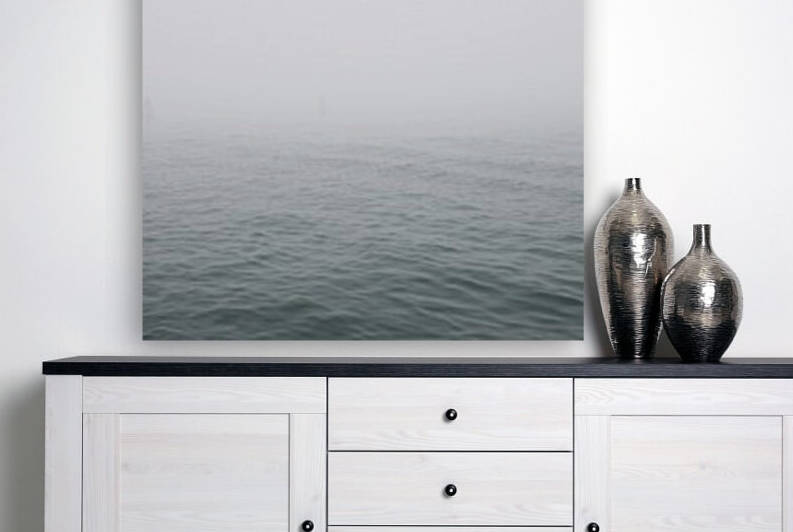 Foggy sea by Aquamarine