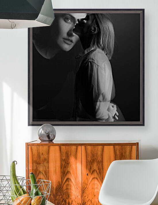 Double exposure. Fashion  by Aquamarine