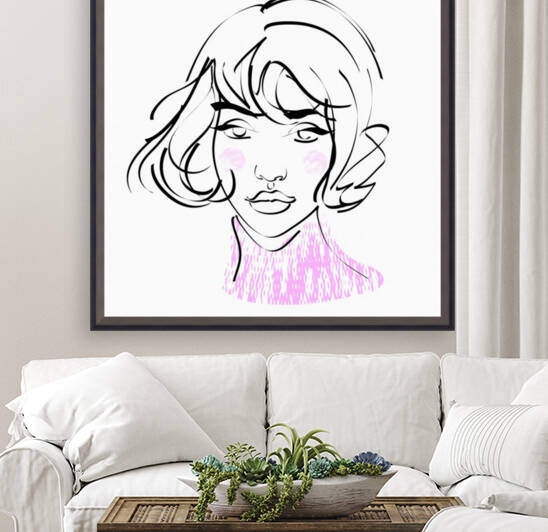 Girls portrait III by Aquamarine