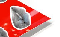 Lips HD Metal print