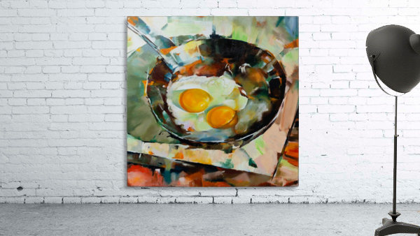 Fried eggs Wall Preview