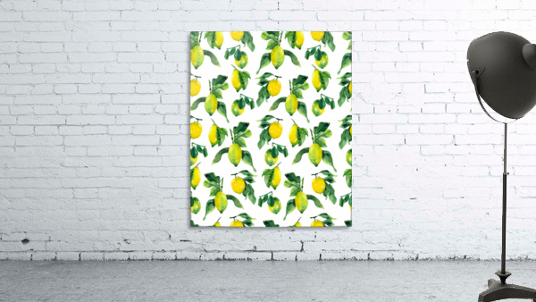 lemons wallpaper Wall Preview