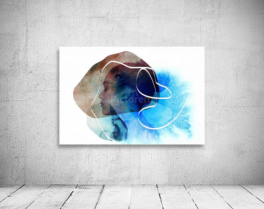Fantasy art portrait Wall Preview