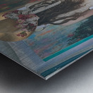 The Outside Market Metal print