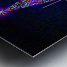 Christmas In The Valley 3-Train Depot Metal print