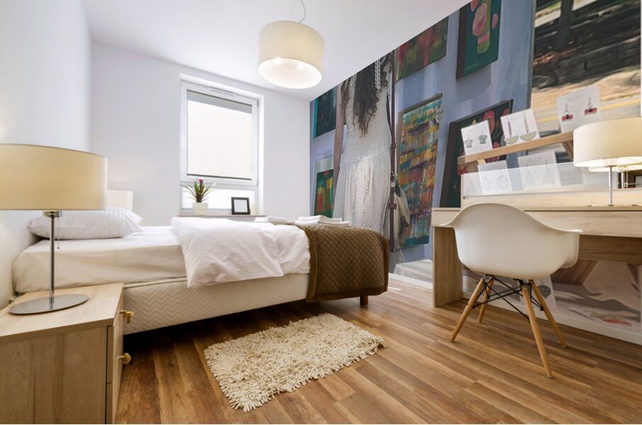 The Outside Market Mural print