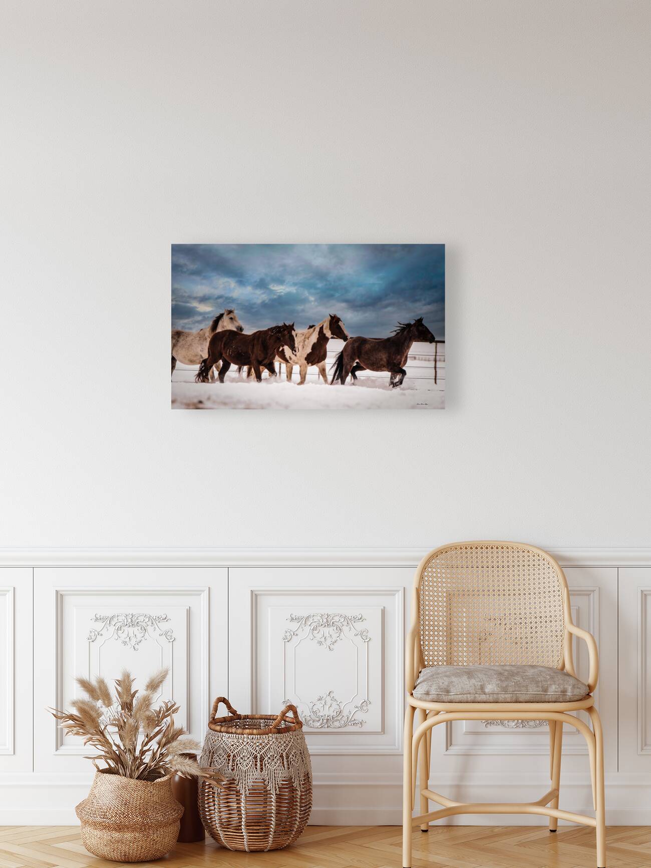 Dashing Through The Snow Reproduction