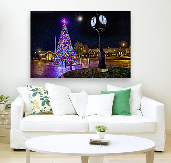 Christmas In The Valley 3-Train Depot Reproduction