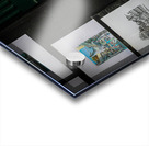 Artist On The Rue Du Tresor In Old Quebec Canada Acrylic print