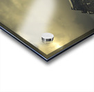 Sunset Casting A Glow on Mountain Peak In Lake Louise Alberta Canada Acrylic print