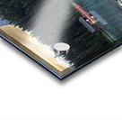 Canoe Club Lake Louise Alberta Canada Acrylic print