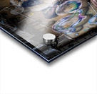 The Pug Mural Glasgow Scotland UK Acrylic print