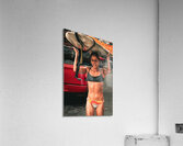 Surfer Girl Sayulita Mexico Acrylic Print