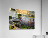 Hunter River Mill PEI Canada Acrylic Print