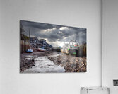 Halls Harbour Nova Scotia Canada Impression acrylique