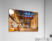 Umbrella Alley Rue Du Cul-Du Sac Old Quebec Canada Acrylic Print