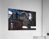 I Can See The Finish Line Assiniboia Downs Winnipeg Manitoba Canada Acrylic Print