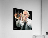 Street Performer Claude Berger Old Quebec Canada Acrylic Print