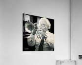 Street Performer Claude Berger Old Quebec Canada Acrylic Print