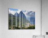 Les Piton In Saint Lucia Impression acrylique
