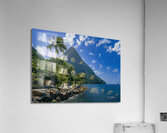 Petit Piton from Sugar Beach Saint Lucia Acrylic Print
