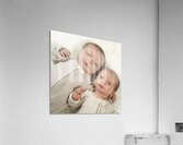 Fraternal Twin Boys Acrylic Print