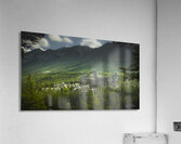 Sunset At The Fairmont in Banff Alberta Canada Acrylic Print