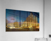 Late Night Long Exposure At The Fairmont In Banff Alberta Canada Acrylic Print