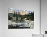 Sunwapta Falls Jasper Alberta Canada Acrylic Print