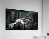 CN Train Morants Curve Lake Louise Alberta Canada Acrylic Print