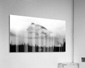 Sleeping Mountain In The Rockies Alberta Canada Acrylic Print