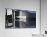 Perfect Reflection Of Fairmont Hotel Lake Louise Alberta Canada Acrylic Print