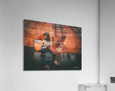 Street Performer Rome Italy Impression acrylique