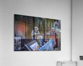 Artists Amalfi Italy Acrylic Print