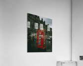  Red phone booths in Edinburgh Scotland UK Acrylic Print