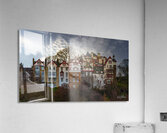 Ramsay Garden In Edinburgh Scotland UK Impression acrylique