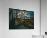 Edinburgh Castle Vennel Steps Edinburgh Scotland UK Impression acrylique