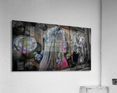 Bubbles Mural Glasgow Scotland UK Acrylic Print