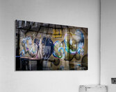 The Pug Mural Glasgow Scotland UK Acrylic Print