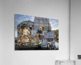 Fellow Glasgow Residents Mural Scotland UK Acrylic Print