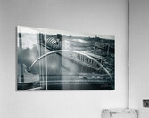 Squinty Bridge Glasgow Scotland UK Acrylic Print