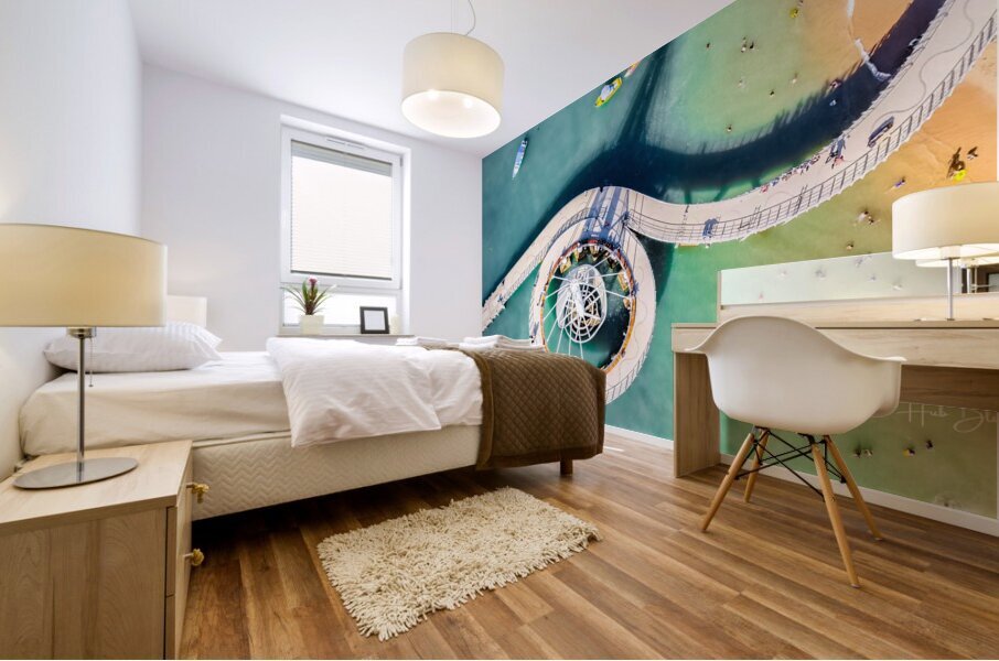 Pier Puerto Vallarta Mexico Mural print