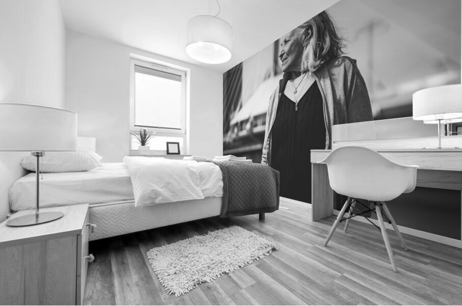 Mother Living With Dementia Mural print