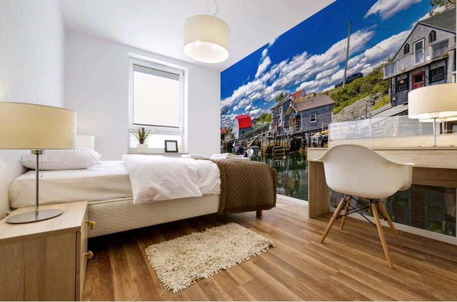 Blue Rock Nova Scotia Canada Mural print