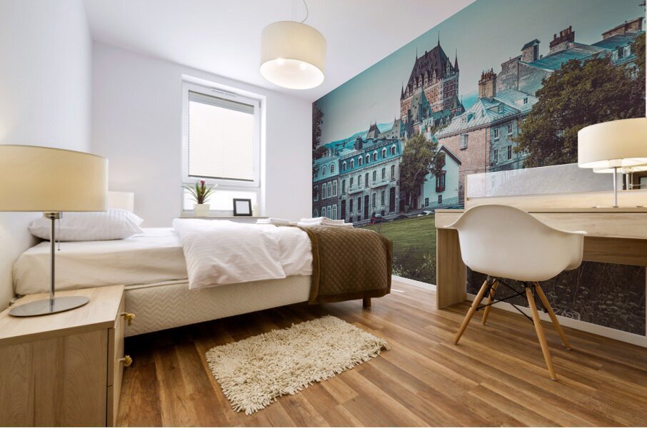 Hotel Frontenac Old Quebec Canada Mural print