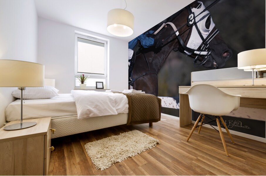 I Can See The Finish Line Assiniboia Downs Winnipeg Manitoba Canada Mural print