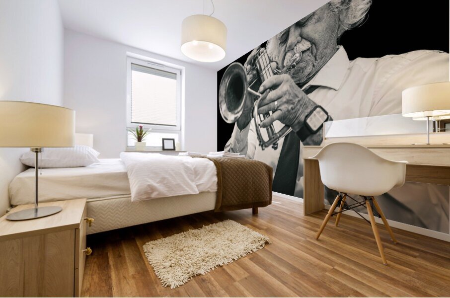 Street Performer Claude Berger Old Quebec Canada Mural print